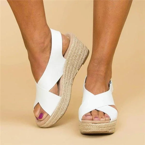 Women's Orthopedic Sandals Cushioned Contoured Footbed Wedge Breathable Casual Summer – Neve