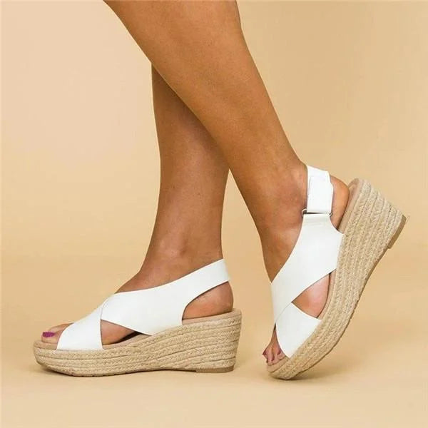 Women's Orthopedic Sandals Cushioned Contoured Footbed Wedge Breathable Casual Summer – Neve