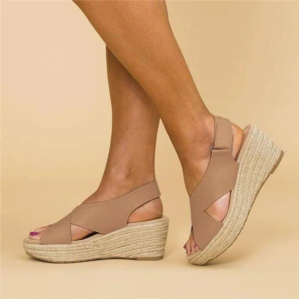 Women's Orthopedic Sandals Cushioned Contoured Footbed Wedge Breathable Casual Summer – Neve