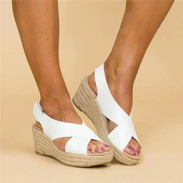 Women's Orthopedic Sandals Cushioned Contoured Footbed Wedge Breathable Casual Summer – Neve